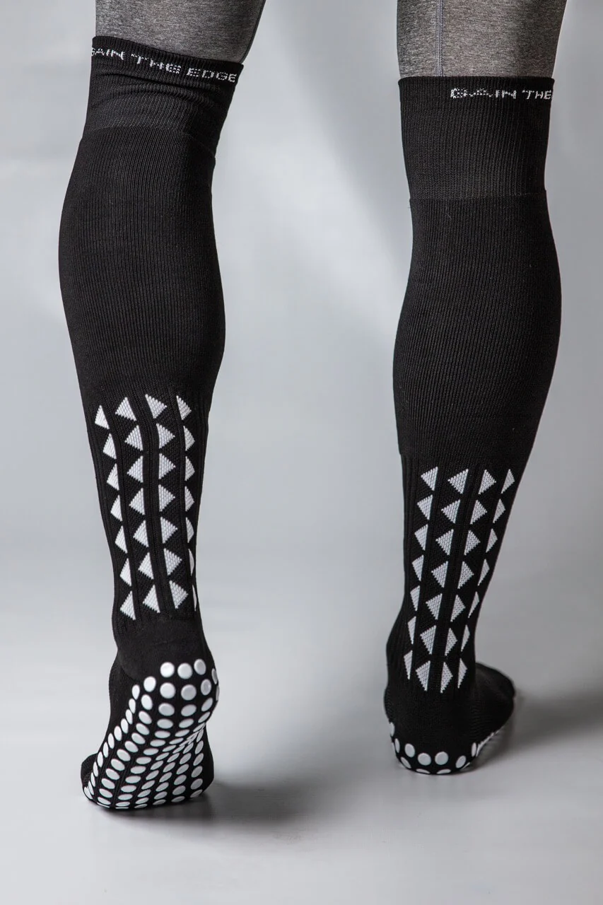 GRIP SOCKS 2.0  Full Length - Black - Image 5