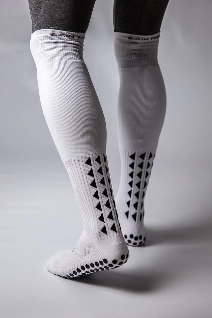 GRIP SOCKS 2.0 Full Length - White - Image 4